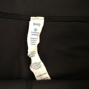 lululemon athletica Shorts - Lululemon Black Biker Shorts lululemon athletica Shorts - Lululemon Black Biker Shorts